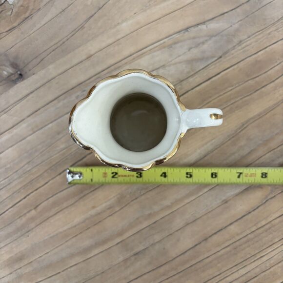 Vintage Wyoming Souvenir Creamer Pitcher 1960s Western Meadow Lark Cottagecore - Picture 11 of 11